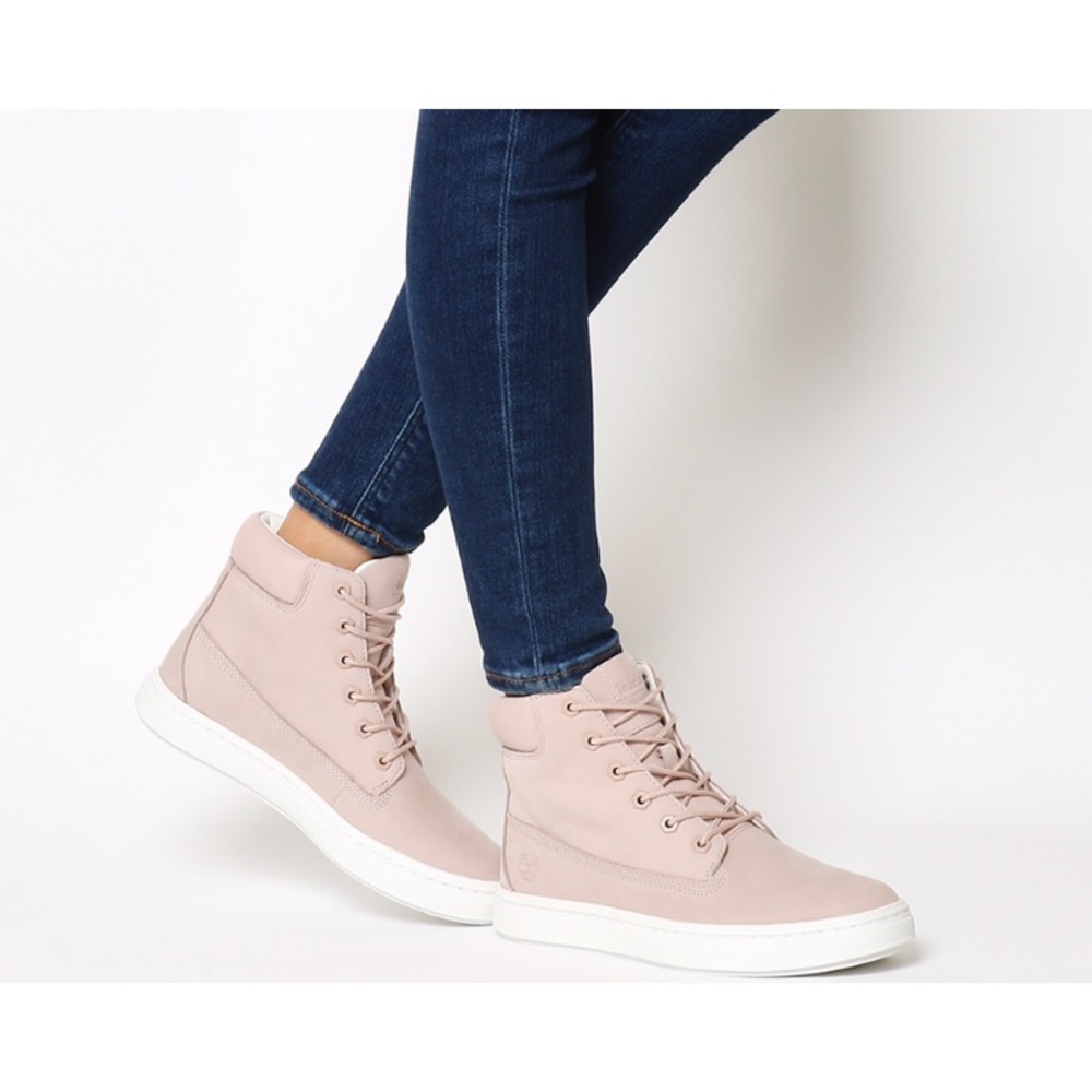 Timberland Women's Pink Ankle Boots